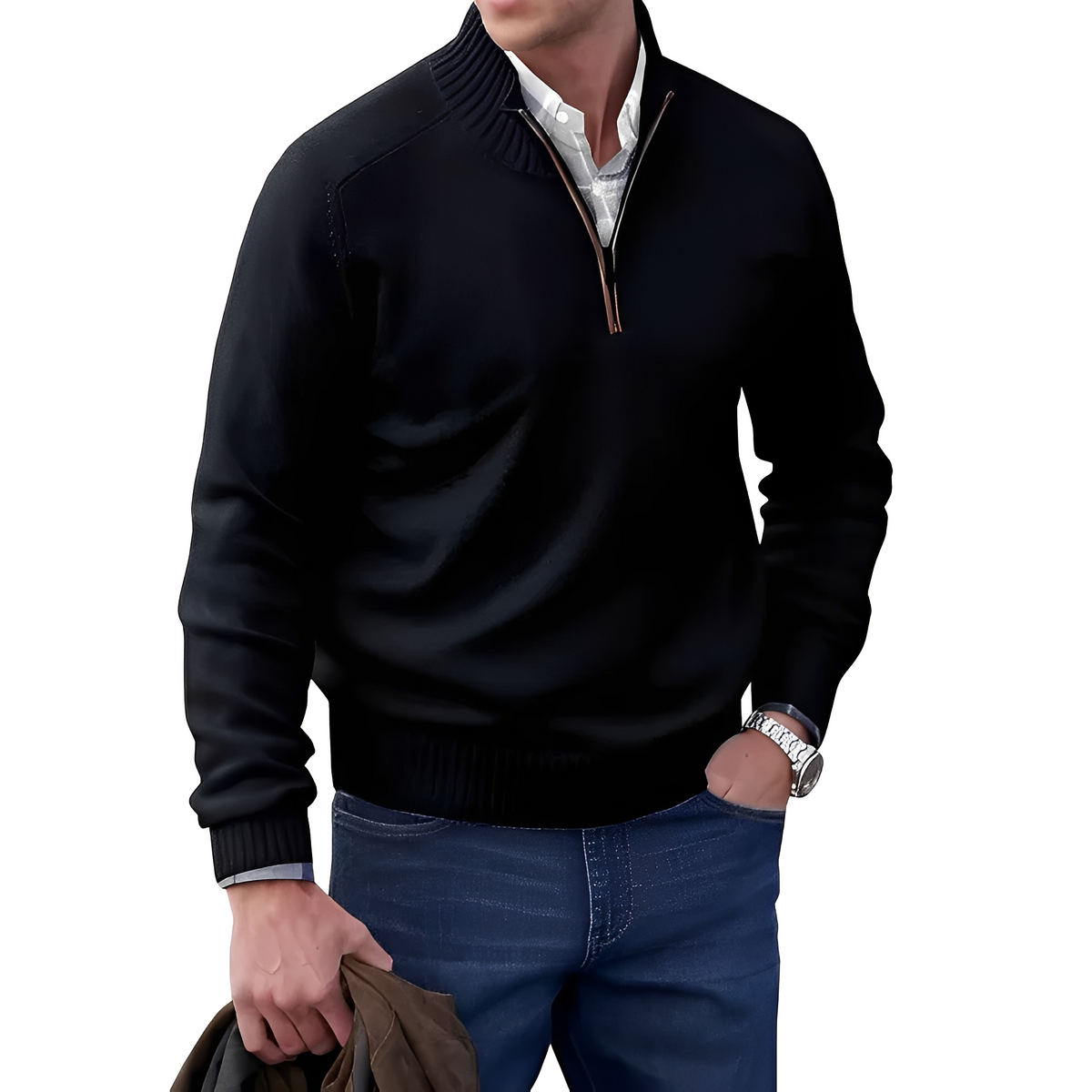 Jeremy - Bequemer und kuscheliger Pullover