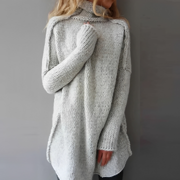 Greta - Schön warm und gemütlicher Rollkragenpullover