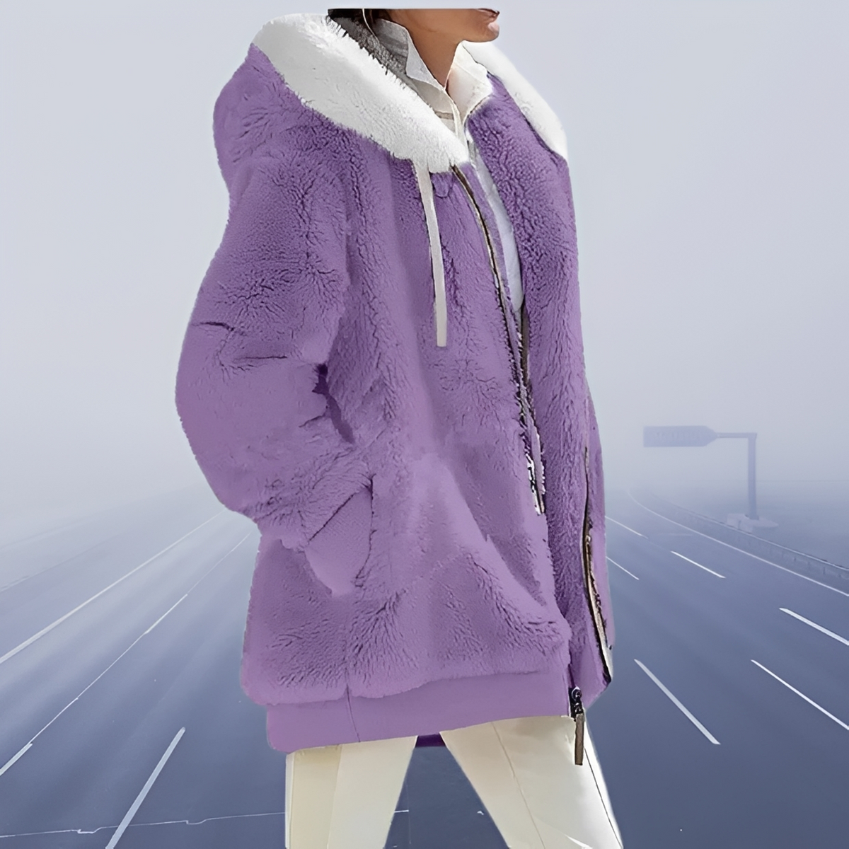 Lilian - Bequem warme Jacke