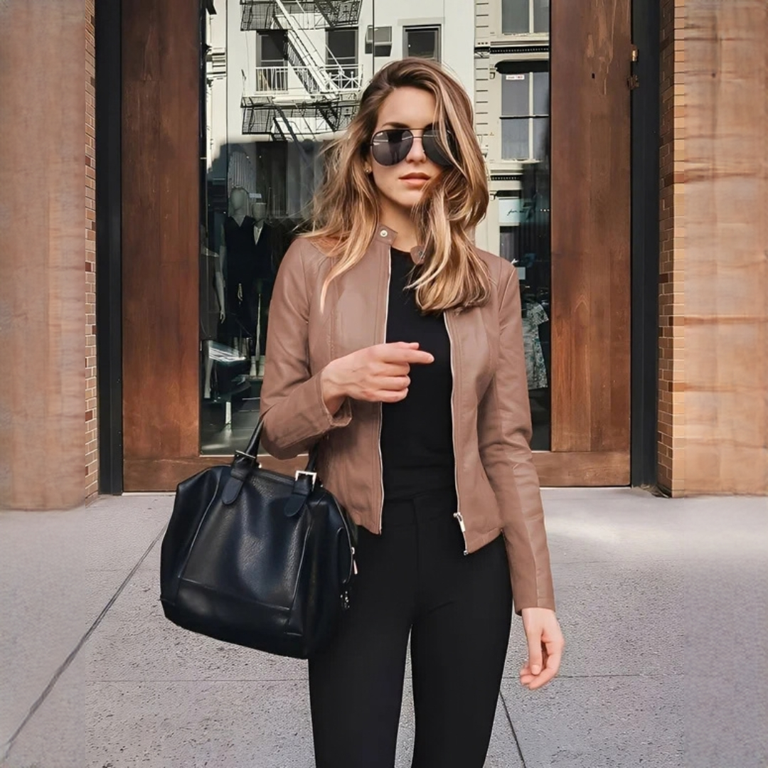 Ashlee - Schlank sitzende, warme und komfortable Jacke