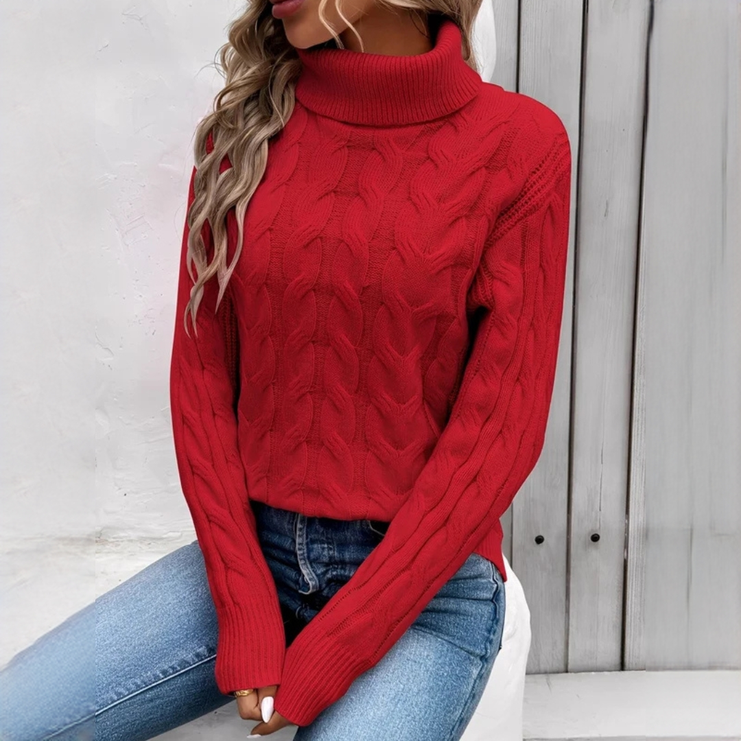 Elleonor - Komfortabler und wohltuender Rollkragenpullover