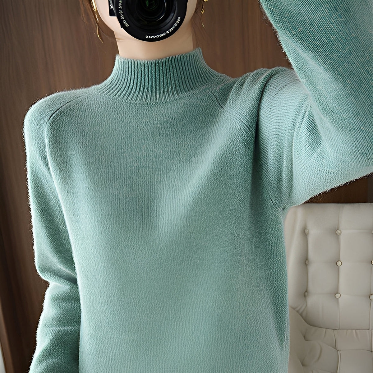 Hannie - Eleganter und bequemer Rollkragenpullover