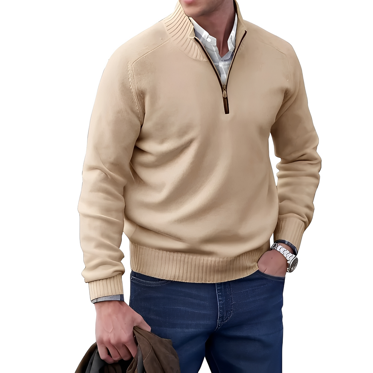 Jeremy - Bequemer und kuscheliger Pullover