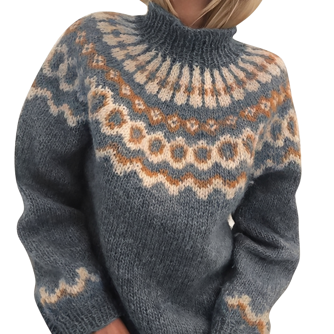 Arllene - Komfortabler und gemütlicher Rollkragenpullover
