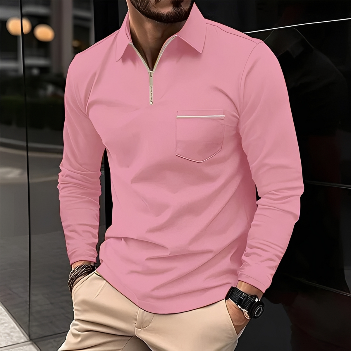 Romeo - Zeitloses und gemütliches Langarmshirt