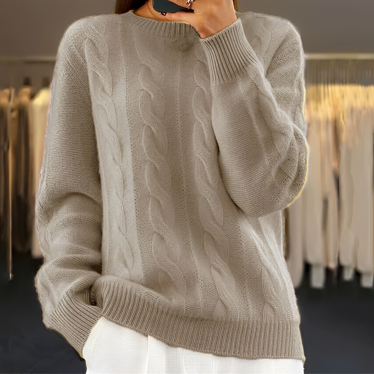 Gloire - Modischer und gemütlicher Pullover