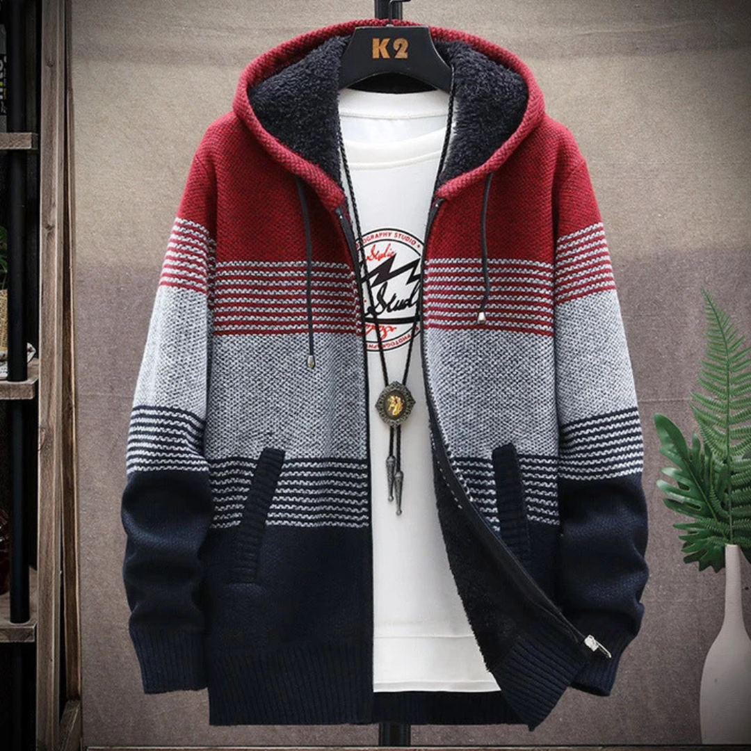 Dawson - Bequeme und komfortable Jacke mit Kapuze