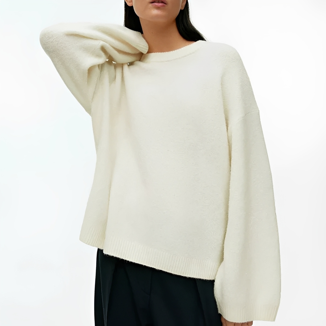 Clariza - Bequemer und angenehm warmer Rundhalspullover