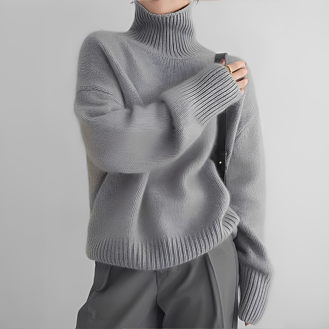Adiene - Stilvoller und bequemer Rollkragenpullover