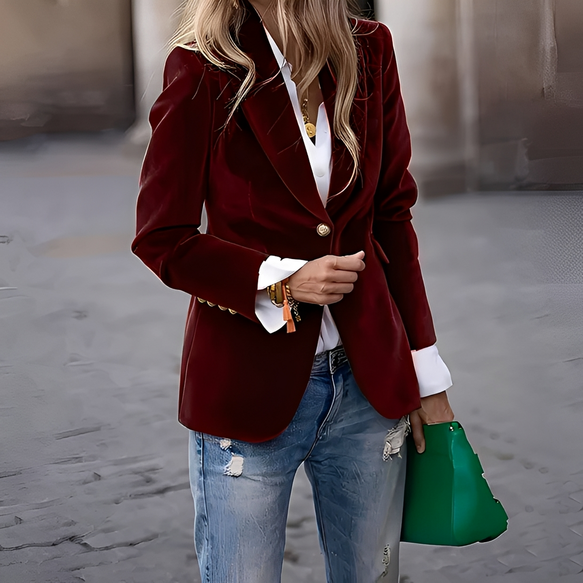 Alesia - Luxuriöser und wärmender Blazer