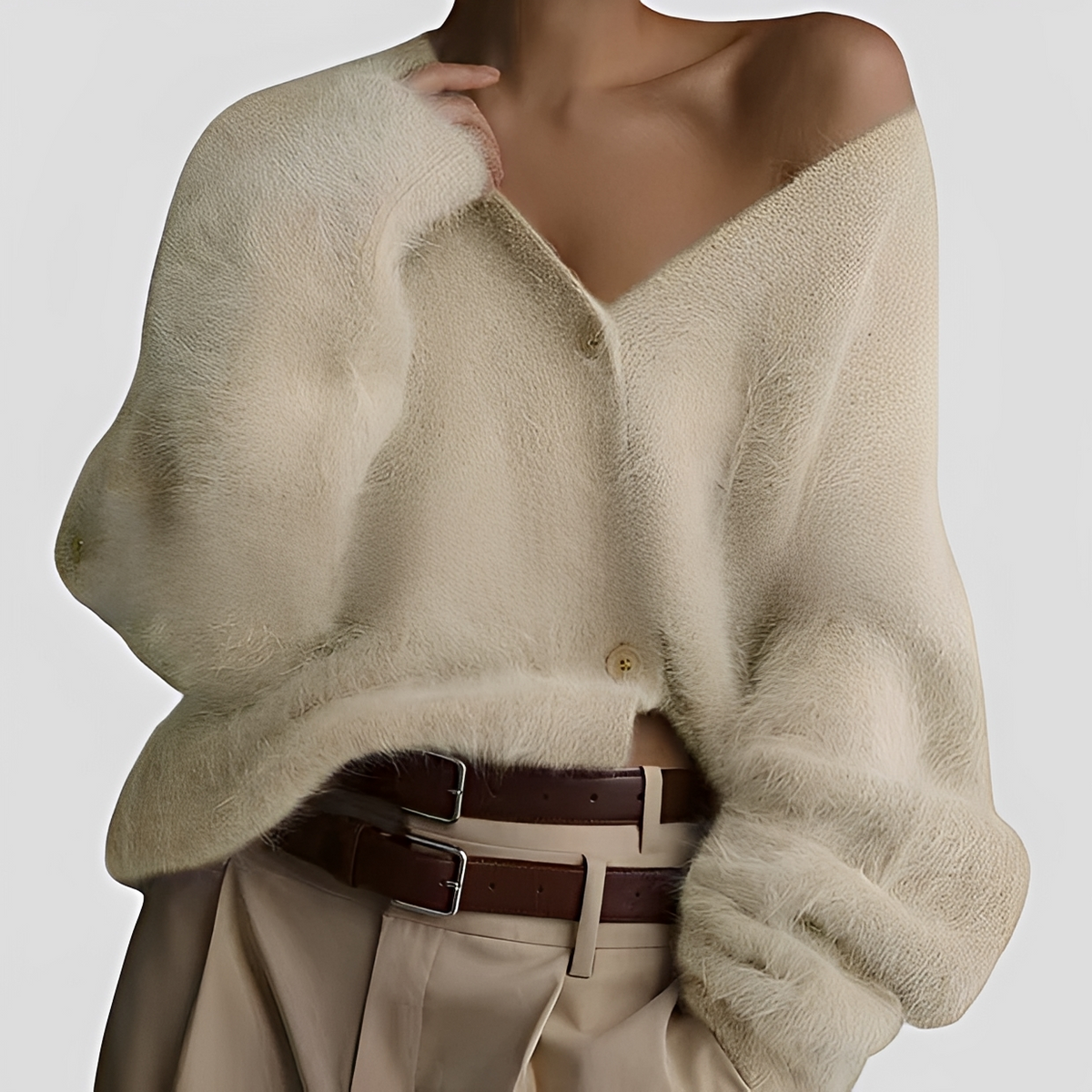 Erza - Komfortabler und entspannender Oversize-Pullover