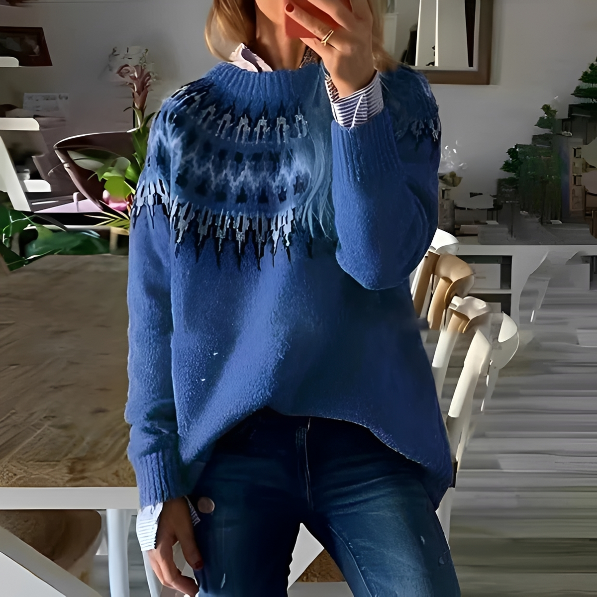 Janeth - Zeitloser und bequemer Pullover