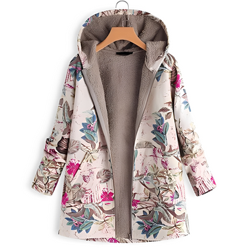 Olyvia - Vintage und gemütliche Kapuzenjacke