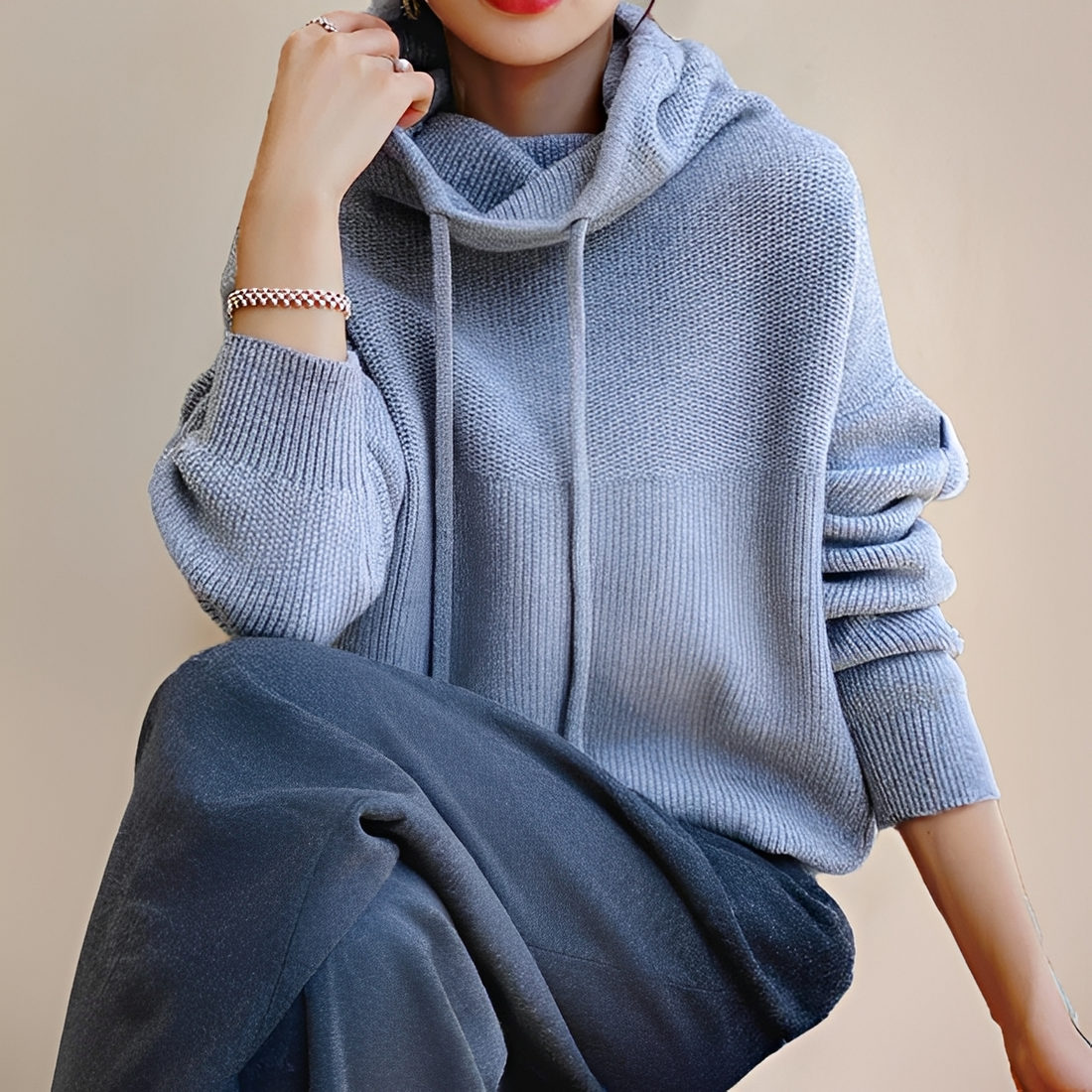 Lenna - Stilvoller und bequemer Kapuzenpullover