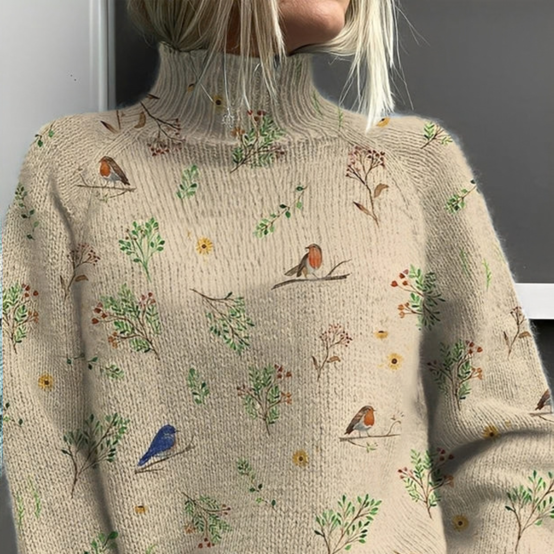 Amy - Stilvoller und trendiger Rollkragenpullover