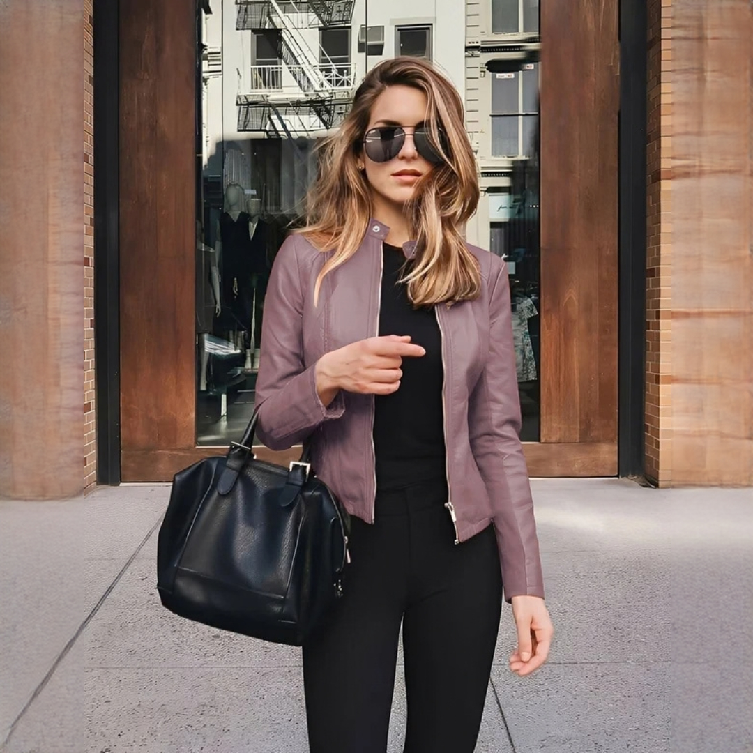 Ashlee - Schlank sitzende, warme und komfortable Jacke