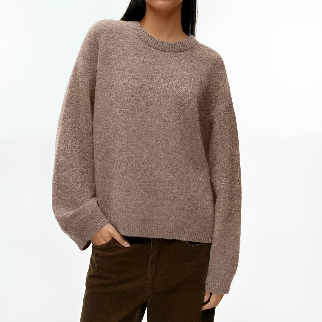 Clariza - Bequemer und angenehm warmer Rundhalspullover
