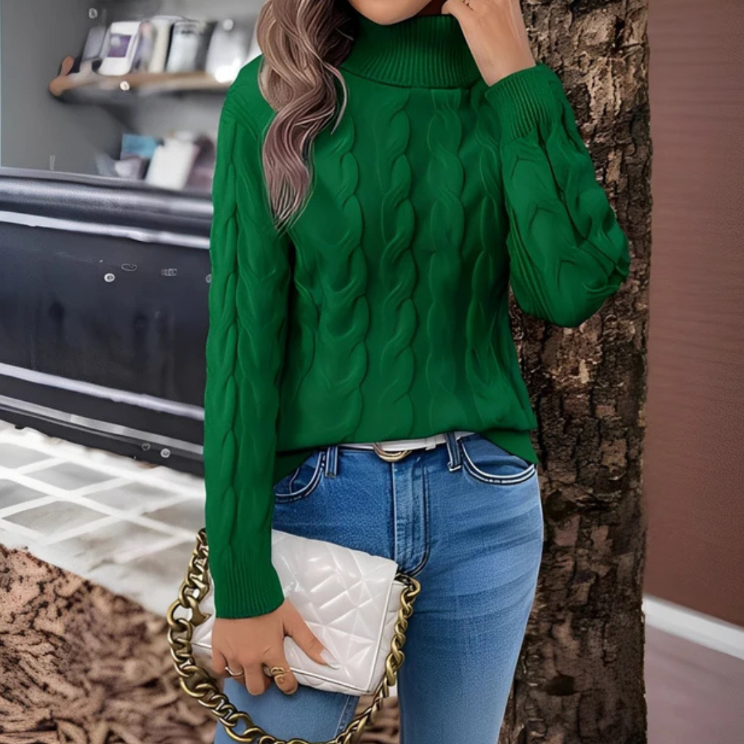 Elleonor - Komfortabler und wohltuender Rollkragenpullover