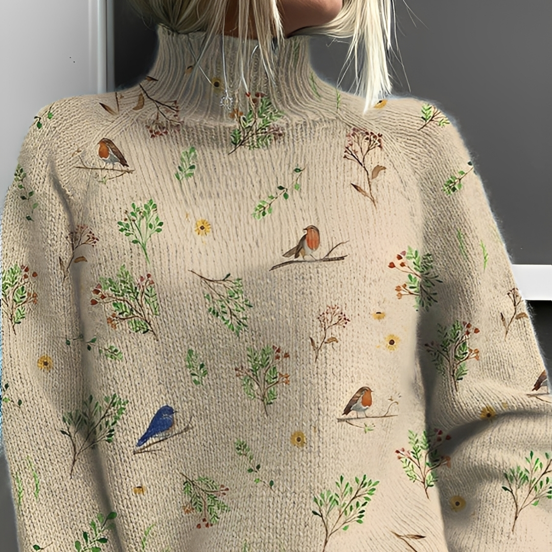 Amy - Stilvoller Rollkragenpullover