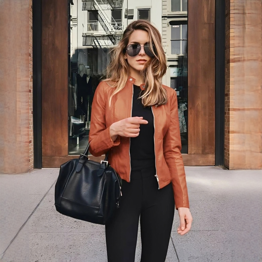 Ashlee - Schlank sitzende, warme und komfortable Jacke
