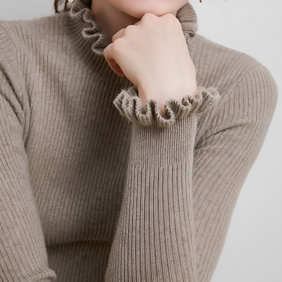 Alva - Eleganter und weicher Rollkragenpullover