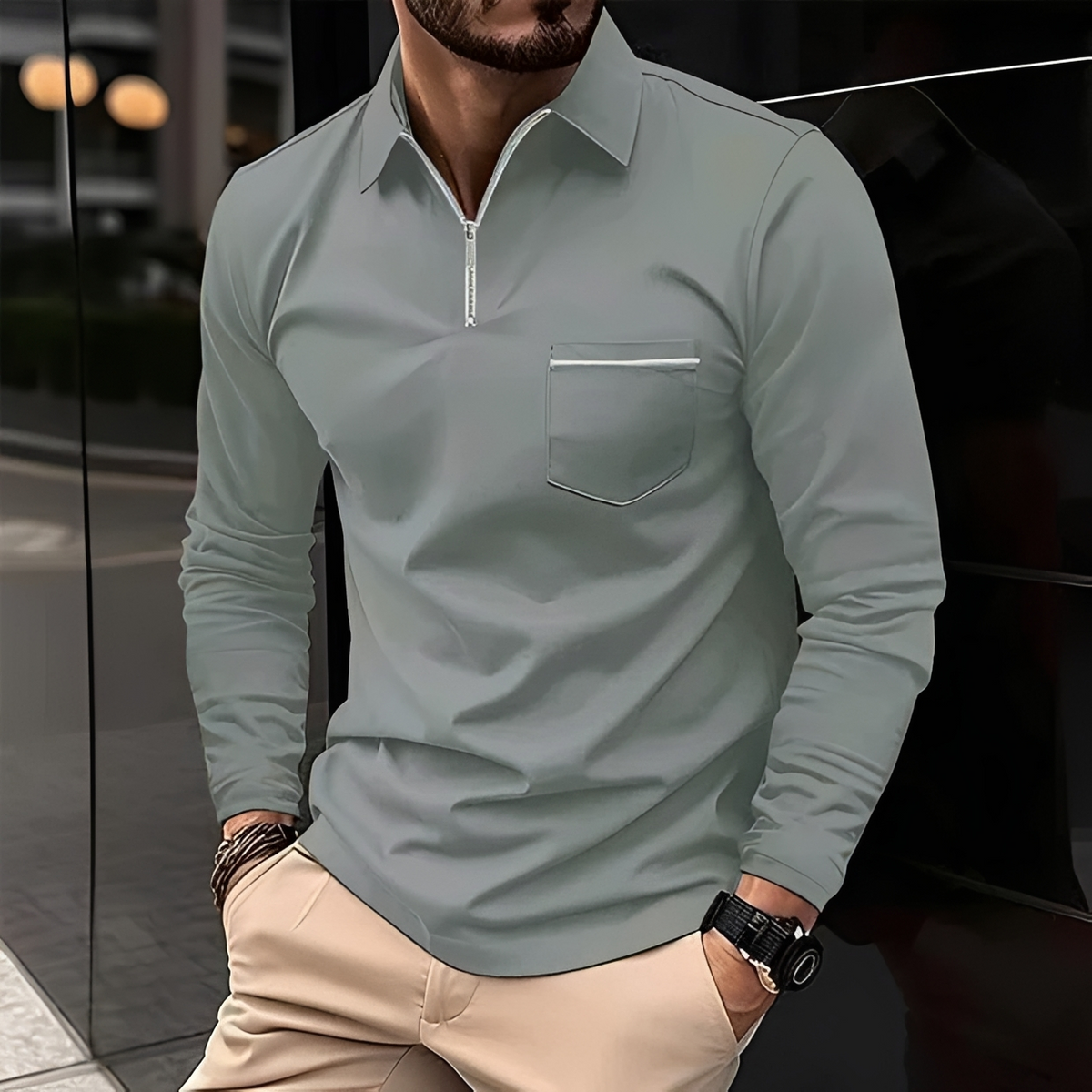 Romeo - Zeitloses und gemütliches Langarmshirt