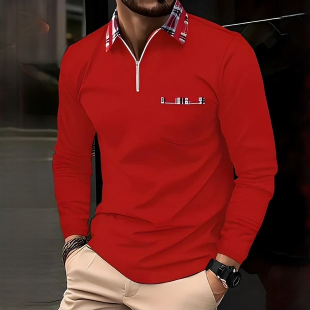 Florent - Komfortables Langarmshirt