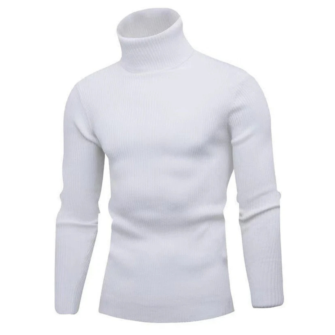 Carlos - Bequemer und gemütlicher Rollkragenpullover