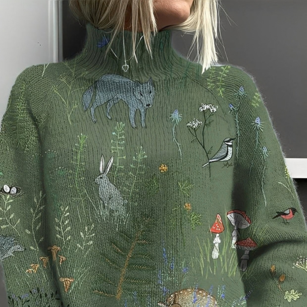 Amy - Stilvoller und trendiger Rollkragenpullover