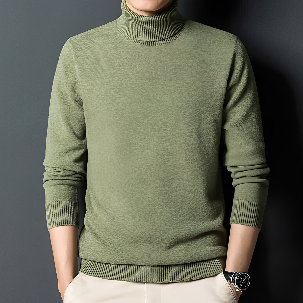 Ralph - Klassischer Rollkragenpullover