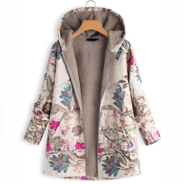Jaslene - Klassische und kuschelige Jacke mit Kapuze