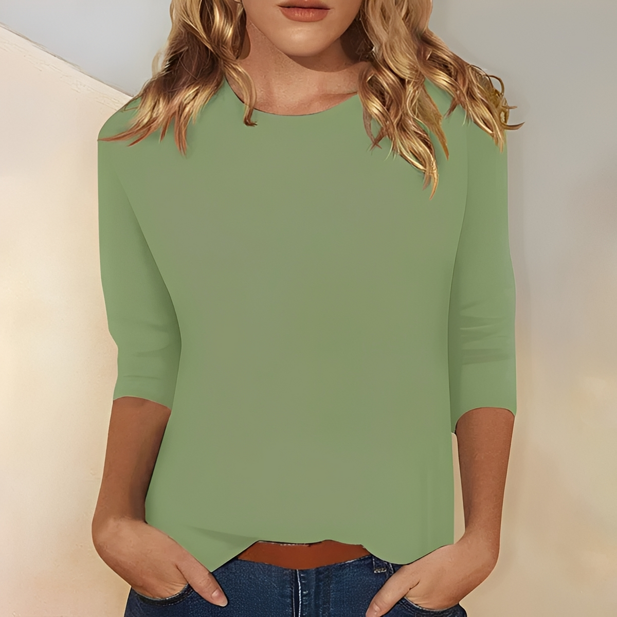 Kathlyn - Elegante Bluse mit langen Ärmeln