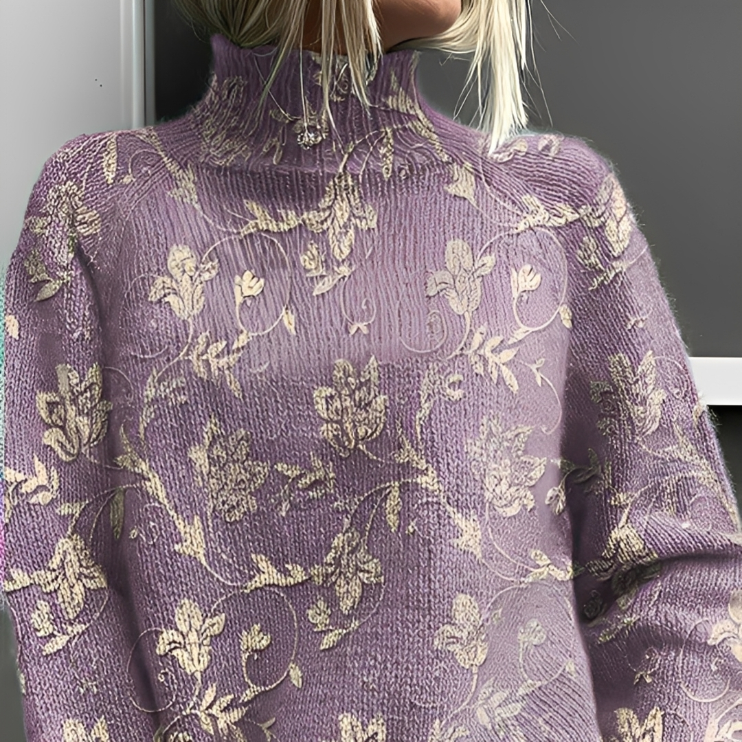 Amy - Stilvoller Rollkragenpullover