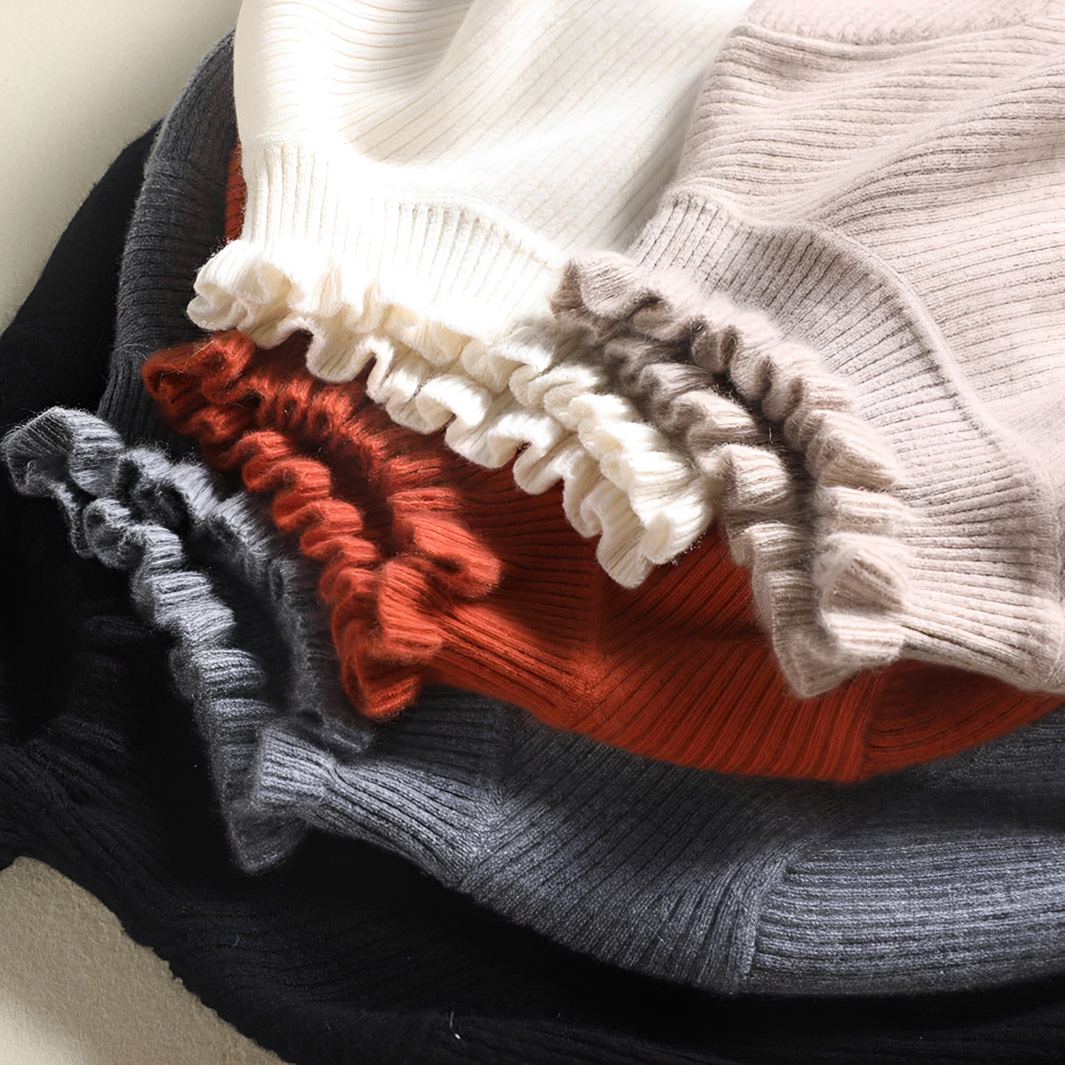 Alva - Eleganter und weicher Rollkragenpullover