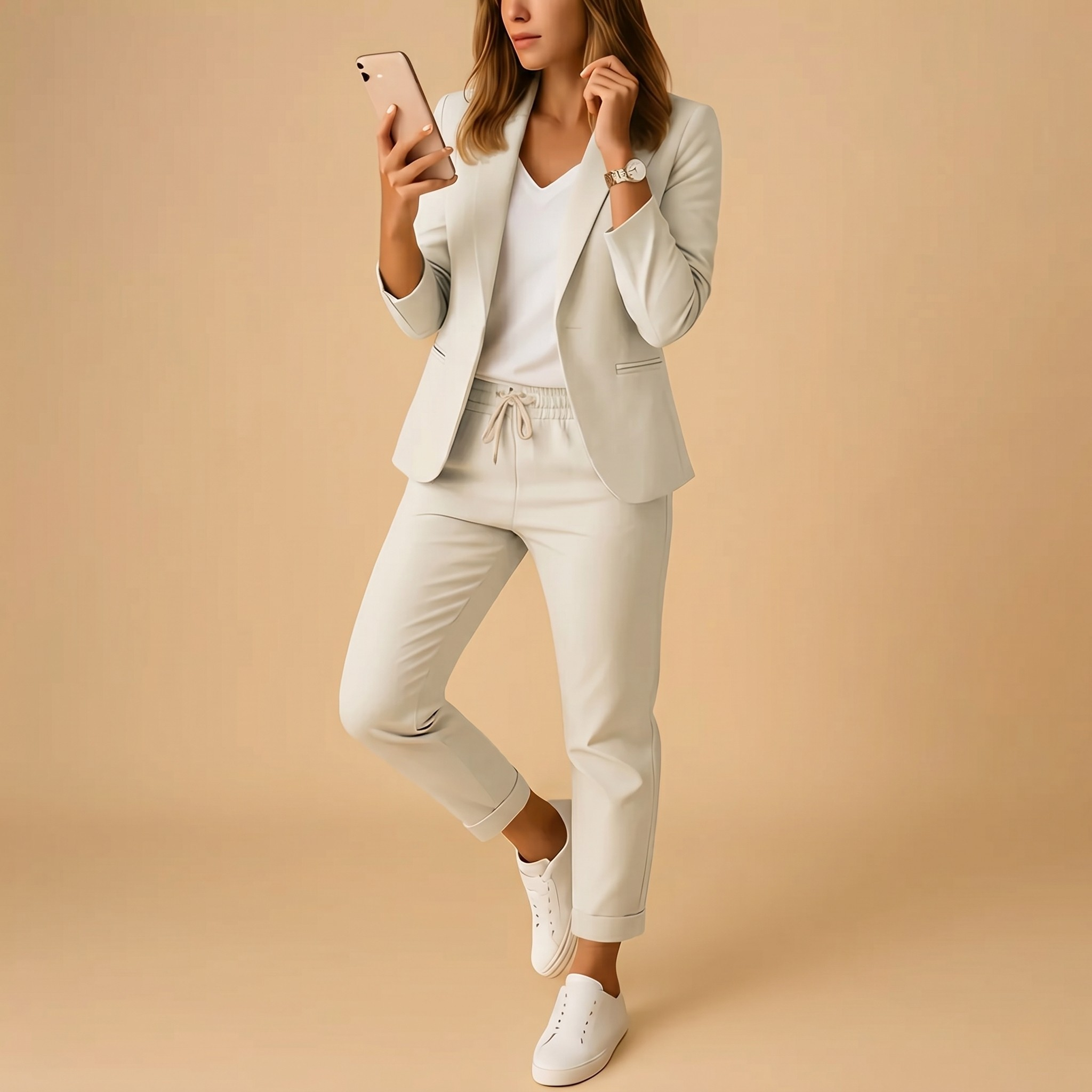 Aletha - Stilvoller Damenblazer mit Hose