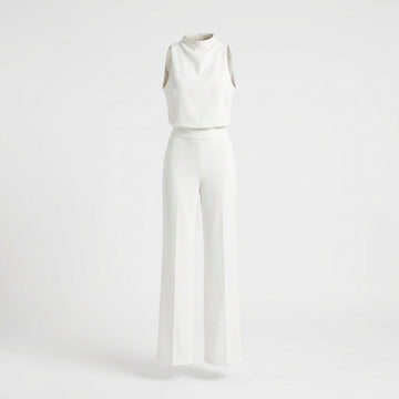 Almerra - Damen-Jumpsuit ohne Ärmel mit weitem Design