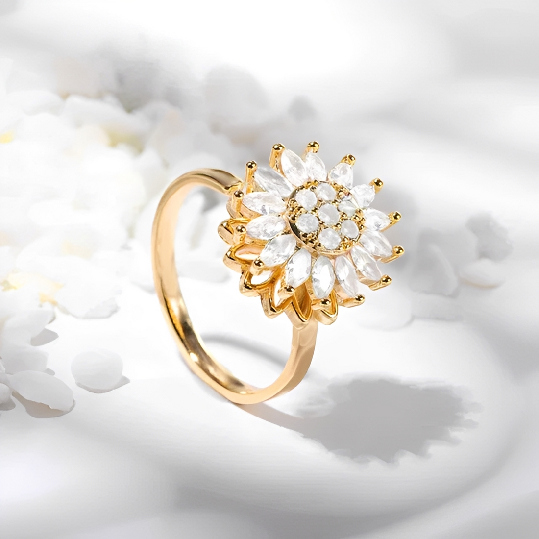 Solaya – Stresslindernder Sonnenblumenring