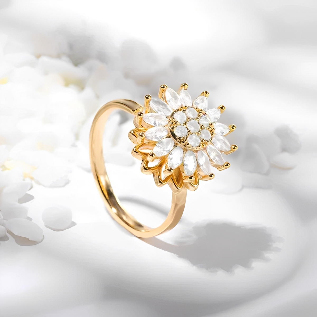 Solaya – Stresslindernder Sonnenblumenring