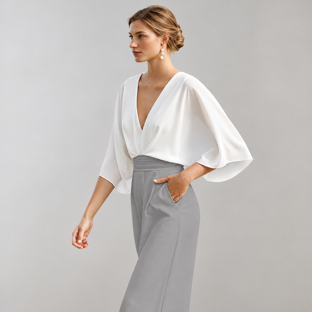 Melanie - Lässiger Look mit weitem Bein