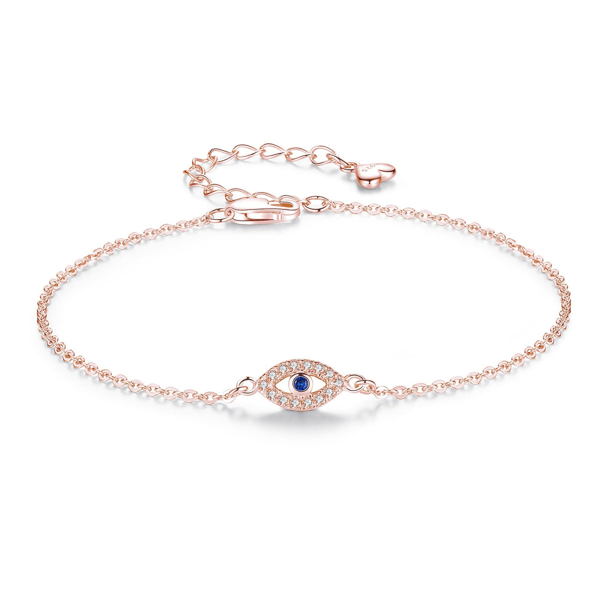 Gliederarmband mit bösem Blick - Anhänger des Gliederarmbands mit bösem Blick