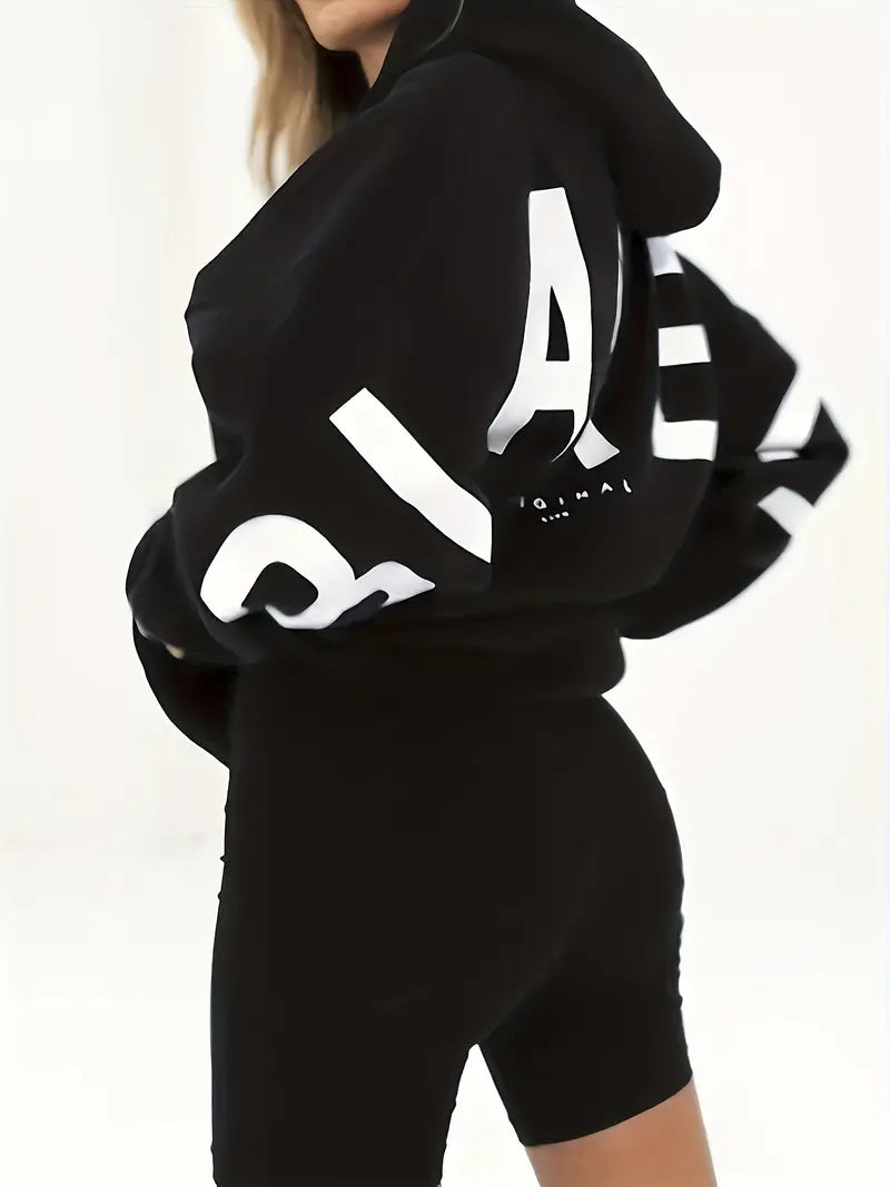 Hannah – Warme Kapuzenjacke mit Muster