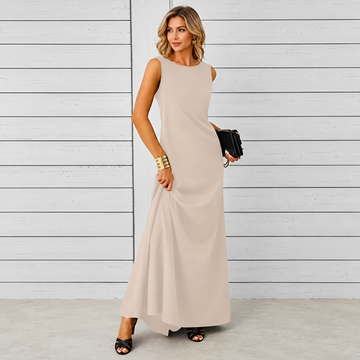 Saranna - Stilvolles Langkleid für Damen