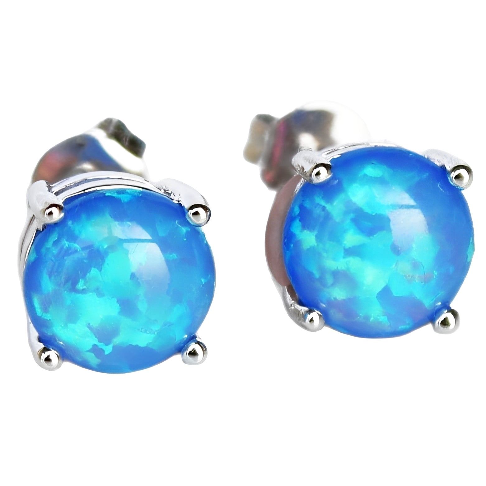 Camille – Stilvolle Ohrstecker mit Opal