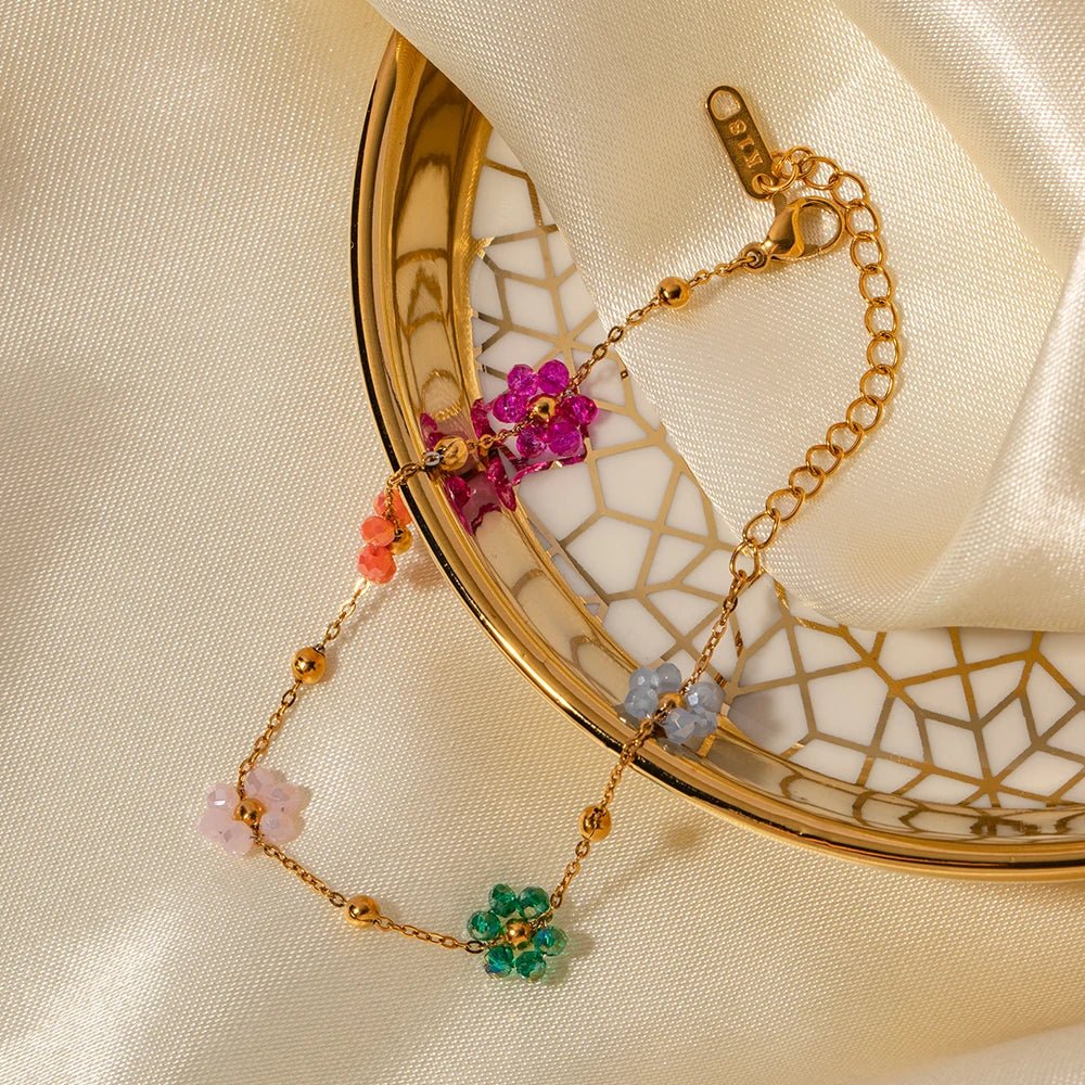 Eliane – Schmuck mit Frühlingsblüten