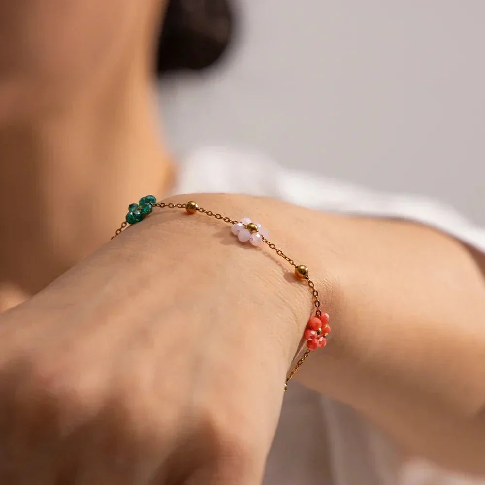 Eliane – Schmuck mit Frühlingsblüten