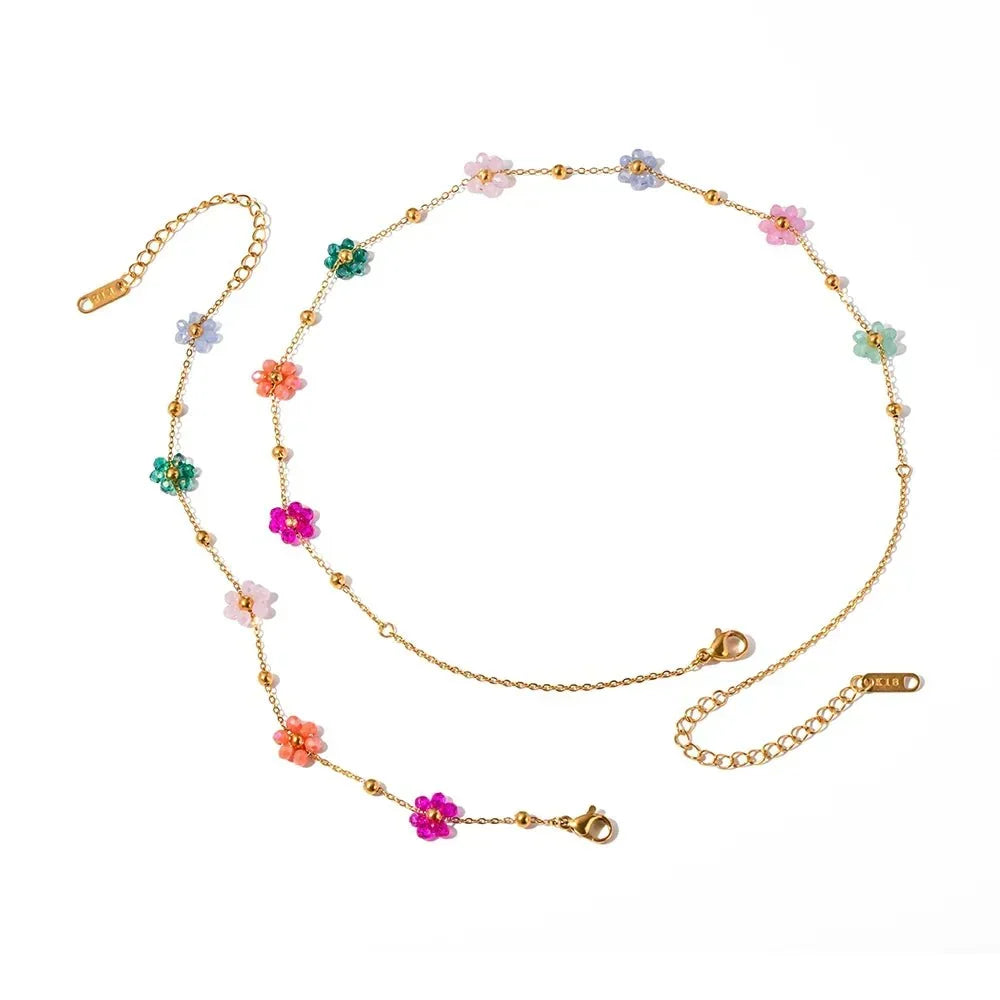 Eliane – Schmuck mit Frühlingsblüten