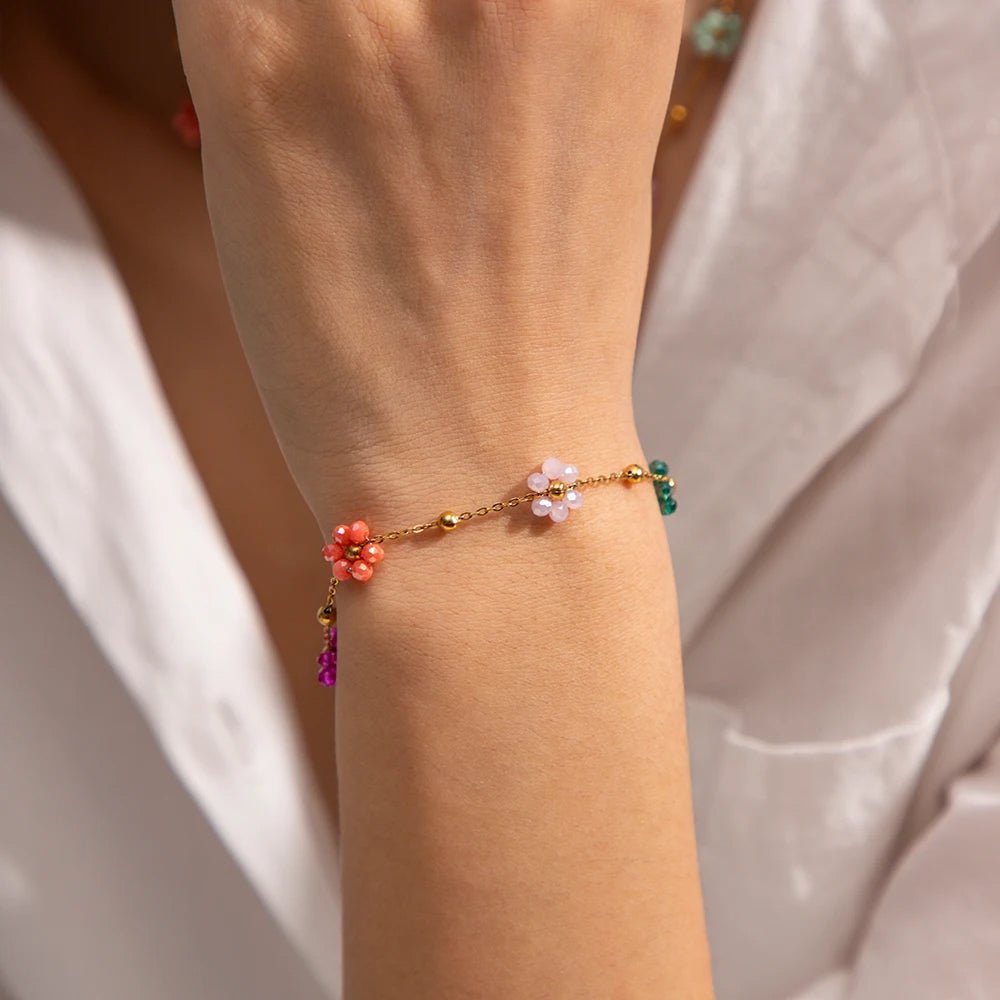 Eliane – Schmuck mit Frühlingsblüten