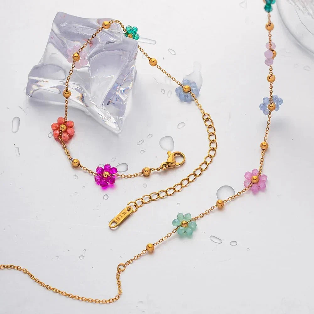 Eliane – Schmuck mit Frühlingsblüten