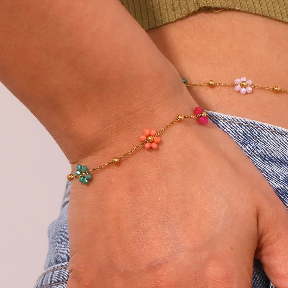 Eliane – Schmuck mit Frühlingsblüten