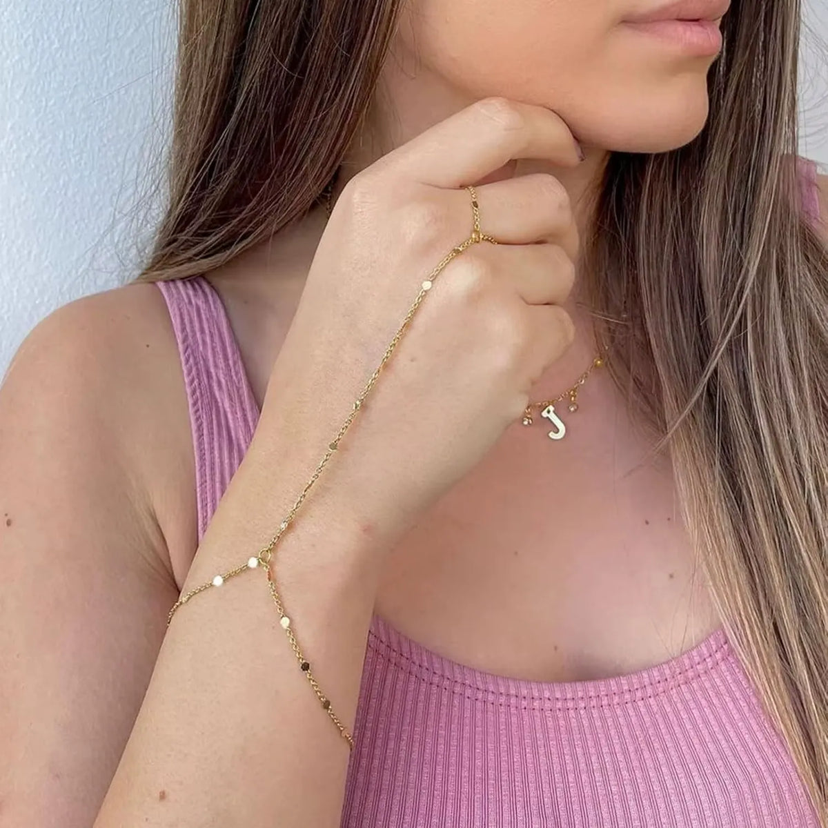 Lynda – Anmutiges orientalisches Kettenarmband